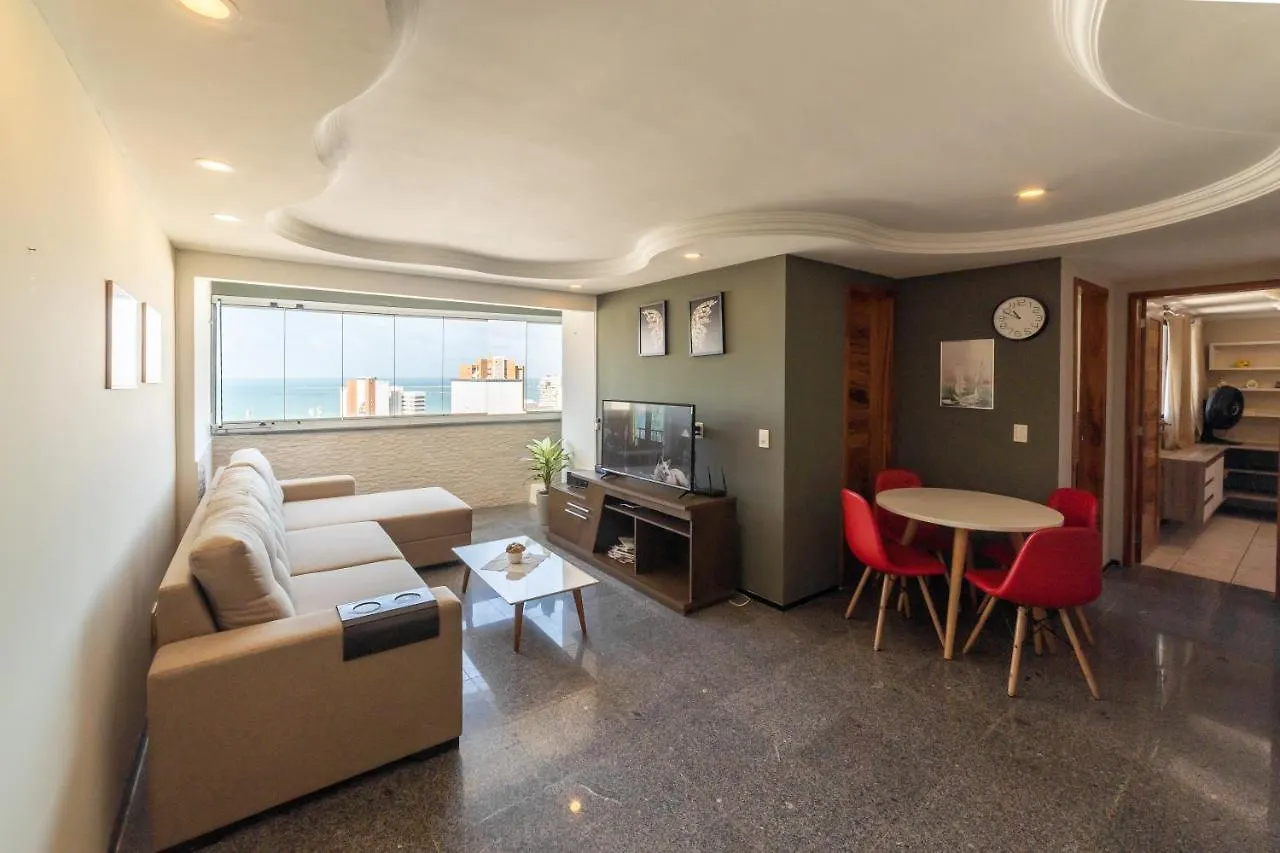 Modern Apartment With Ocean View - 500M From Beach Fortaleza  Brésil