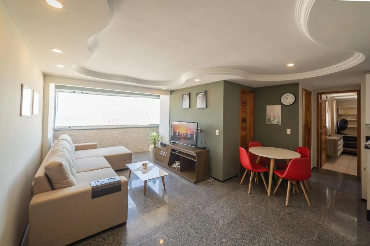 Modern Apartment With Ocean View - 500M From Beach Fortaleza  Brésil