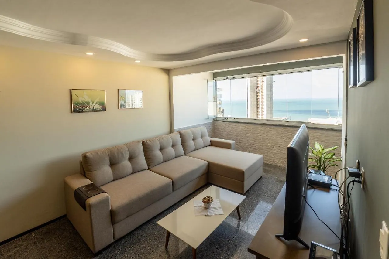Modern Apartment With Ocean View - 500M From Beach Fortaleza